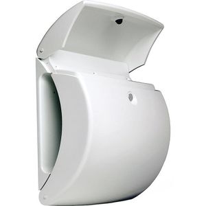 Produktbild für Briefkasten Burg-Wächter Kiel 886 W, weiß, aus Kunststoff