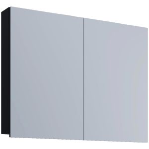 Produktbild für Spiegelschrank VCM Badinos 914461, schwarz