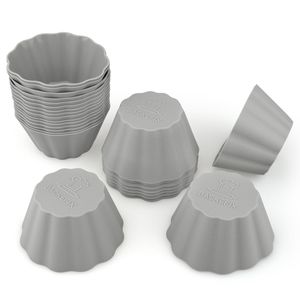 Produktbild für Muffinförmchen Backefix MCG24, wiederverwendbar, aus Silikon