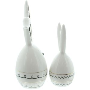 Produktbild für Osterdeko Frank-Flechtwaren 775053, weiß