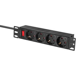 Produktbild für Steckdosenleiste LogiLink PDU4B01, PDU, 2m Kabel