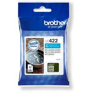 Produktbild für Tinte Brother LC-422C cyan