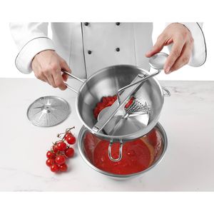 Produktbild für Passiermühle Hendi 515501, manuell, silber, Ø 20 cm