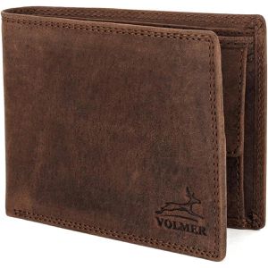Produktbild für Portemonnaie FaVolmer Easycomfort Iron, braun, aus Echt Leder