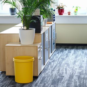 Produktbild für Papierkorb Helit H6106118, the german, gelb