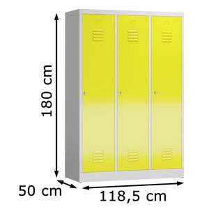 Produktbild für Spind ClassiX X-515136, gelb