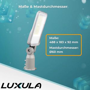 Produktbild für LED-Außenstrahler Luxula LX800101, IP65 wasserdicht