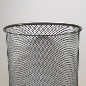 Produktbild für Papierkorb D.RECT 110482, silber
