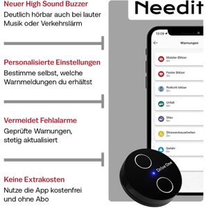 Produktbild für Radarwarner Needit Drive One 2, 7510, mit Batterie