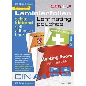 Laminierfolien Genie 12538, DIN A4
