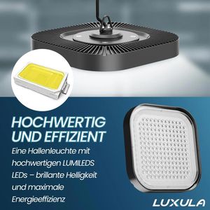 Produktbild für LED-Hallenstrahler Luxula LX500102, 24.000 Lumen