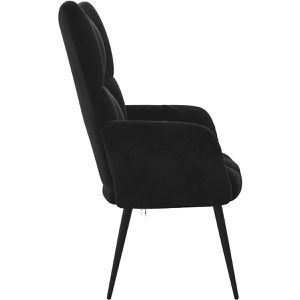 Produktbild für Loungesessel vidaXL 328079, schwarz