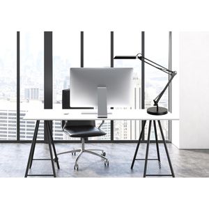 Produktbild für Schreibtischlampe Unilux Swingo, schwarz, LED, dimmbar