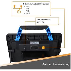 Produktbild für Baustrahler BTEC Worker Multi Akku, für 18 V Akkus