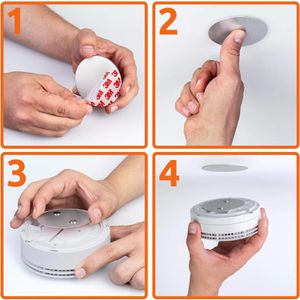 Produktbild für Rauchmelder-Magnethalter ECENCE