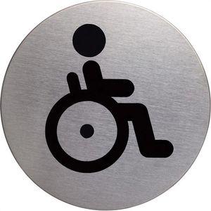 Produktbild für Hinweisschild Durable 4906-23 Picto, Edelstahl
