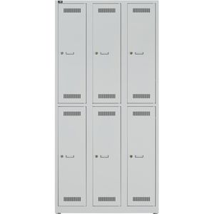 Produktbild für Spind Bisley-Light GL09T2-245, lichtgrau