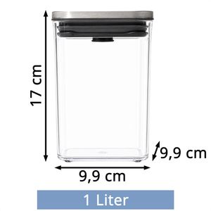 Produktbild für Vorratsdose OXO Steel Pop, aus Kunststoff