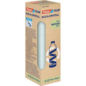Klebeband Tesa 59043, Eco & Crystal, 19mm x 10m