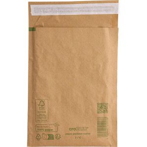 Produktbild für Polsterversandtaschen aroFAIR Typ 3, für Format A6