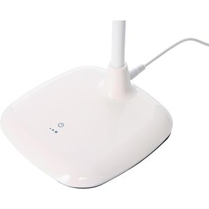 Produktbild für Schreibtischlampe Brilliant Nele, weiß, LED, dimmbar