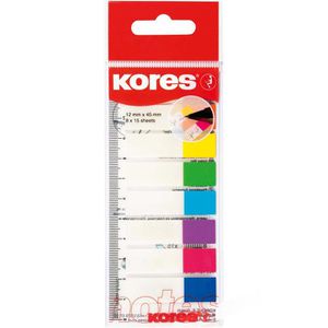 Produktbild für Haftmarker Kores Page Marker, N45121, transparent