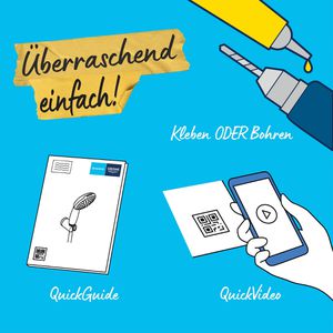 Produktbild für Handbrause GROHE Vitalio Get Stick, 27459000, verchromt