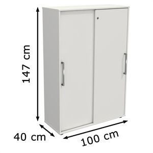 Produktbild für Schiebetürenschrank Kerkmann Remo, Holz