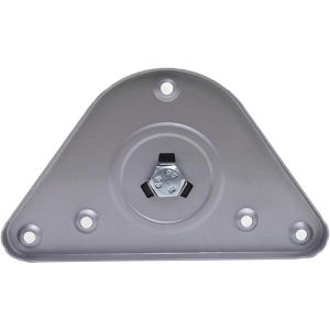 Produktbild für Tischbein Mendler HWC-H36, silber aus Metall