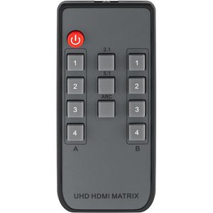 Produktbild für HDMI-Splitter Goobay Matrix-Schalter 58479, 4 In 2 Out