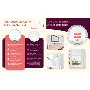 Produktbild für Kosmetikspiegel Fantasia 1356, transparent