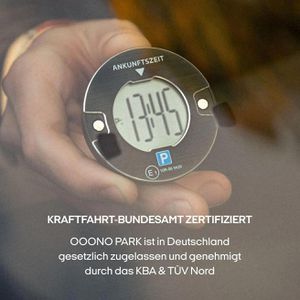 Produktbild für Parkscheibe OOONO P-DISC NO1, elektronisch