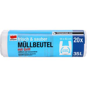 Müllbeutel Quickpack Frisch & Sauber, 35 Liter