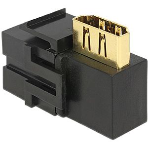 Produktbild für Keystone-Modul DeLock 86358, schwarz