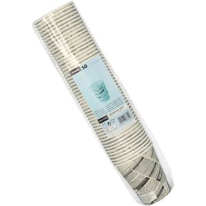 Produktbild für Trinkbecher Papstar 86809 Newsprint, farbig