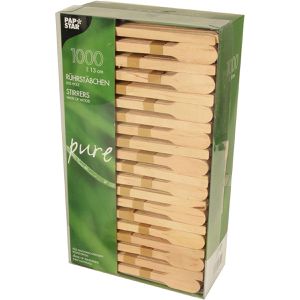 Produktbild für Rührstäbchen Papstar 16715 pure, Einweg