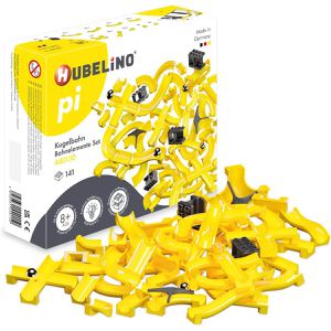 Produktbild für Murmelbahn-Erweiterung HUBELINO pi Kugelbahn Bahnelemente Set