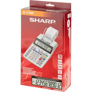 Produktbild für Tischrechner Sharp EL 1750V, Farbbanddruck