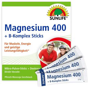 Produktbild für Magnesium SUNLIFE 400, Granulat, 20 Portionen