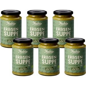 Produktbild für Fertiggericht Nabio Erbsensuppe VON HIER, Bio