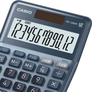 Produktbild für Taschenrechner Casio MS-120EM, Währungsumrechnung