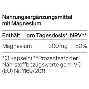 Produktbild für Magnesium natural-elements Bisglycinat, 180 Kapseln