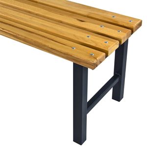 Produktbild für Umkleidebank ADB 40822, Sitzfläche Holz, 100 cm