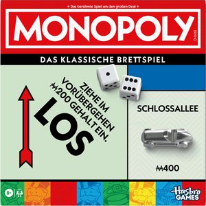 Brettspiel Hasbro G1009, Monopoly Classic