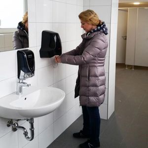 Produktbild für Händetrockner Starmix Airstar T-C1, Warmluft, schwarz