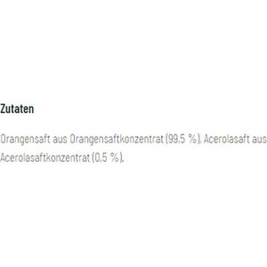 Produktbild für Saft hohes-C Milde Orange mit Acreola, ohne Zuckerzusatz