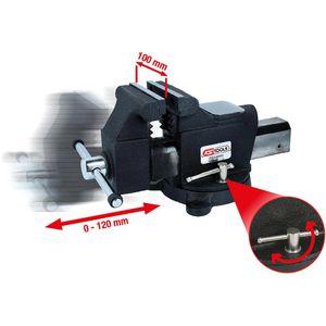 Produktbild für Schraubstock KS-Tools 914.0004, drehbar