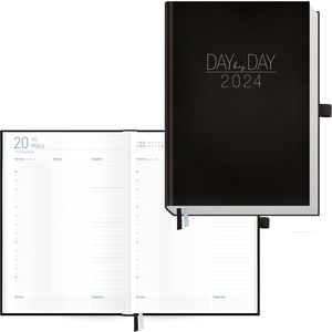 Buchkalender Häfft Organizer Day by Day, Jahr 2023