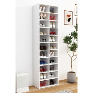 Produktbild für Schuhregal VCM Hinsol XL, aus Holz