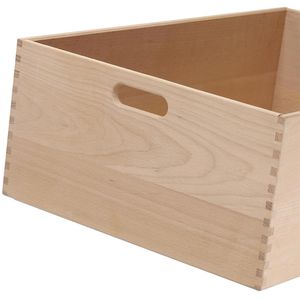 Produktbild für Holzkiste Zeller 13310, Buche lackiert